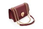 Vince Camuto Bolso de Hombro Amore - Rojo Clarete